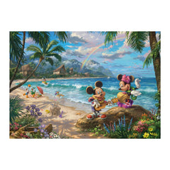 Puzzle Disney Mickey & Minnie in Hawaii, 1000 Teile