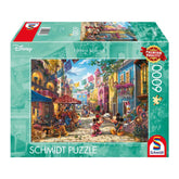 Puzzle Disney Mickey & Minnie in Mexico, 6000 Teile