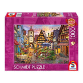 Puzzle Romantisches Bayern Rothenburg ob der Tauber, 1000 Teile