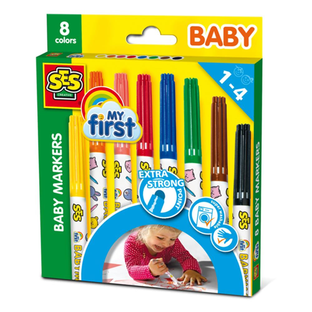 SES Baby Marker 8 Stück