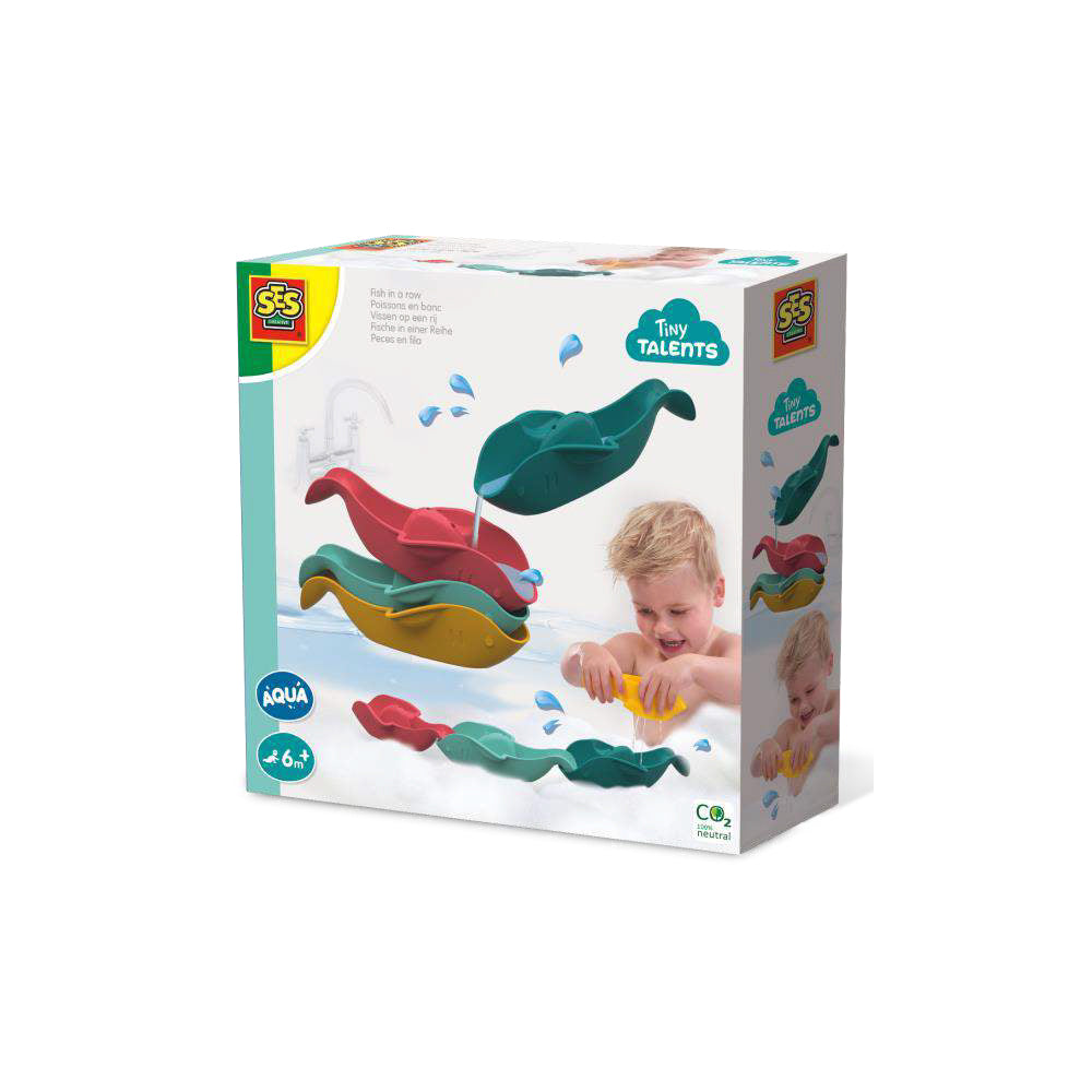 SES Fische in einer Reihe