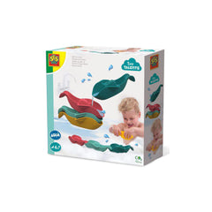 SES Fische in einer Reihe