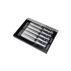 Set 6 Steakmesser POM, schwarz