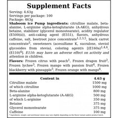 SHAABOOM ICE PUMP - 463g - Icy Citrus & Peach x12