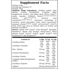 SHAABOOM PUMP - 385g - Grape x12