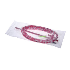 Shisha Silikonschlauch mit XL Alumundstück - 1.5 Meter - pink camouflage