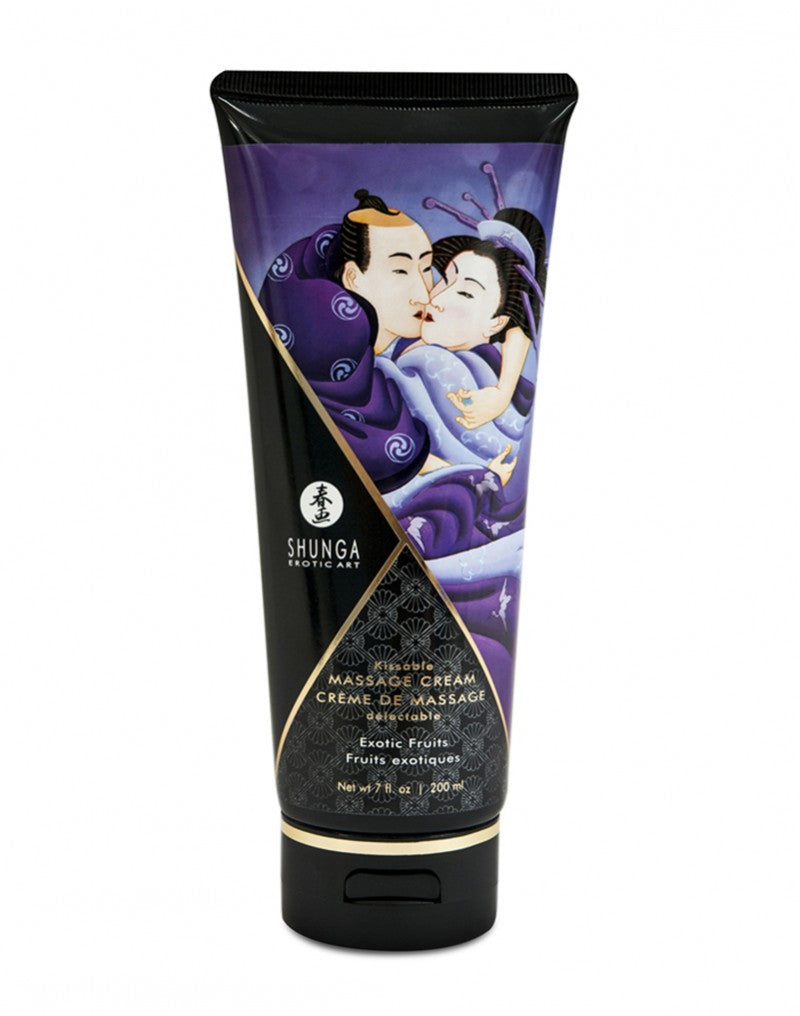 Shunga - Essbare Massagecreme - Exotic Fruits - 200 ml