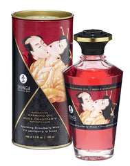 Shunga - Wärmendes Öl - Sparkling Strawberry Wine - 100 ml
