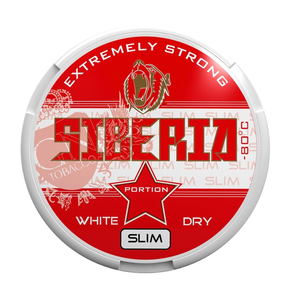 Siberia - Rot - White Dry Slim - 13g