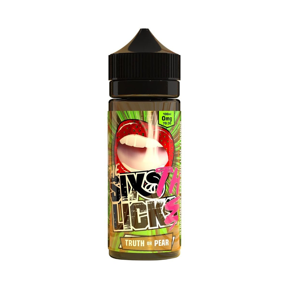 Six Licks - Truth or Pear - 100ml - Shortfill