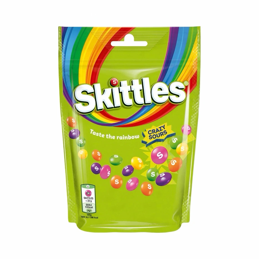 Skittles Crazy Sours (Grün) 136g
