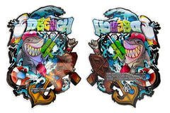 Smellproof Bags / Grips - Shark Drench - 160x115mm - 100 Stück