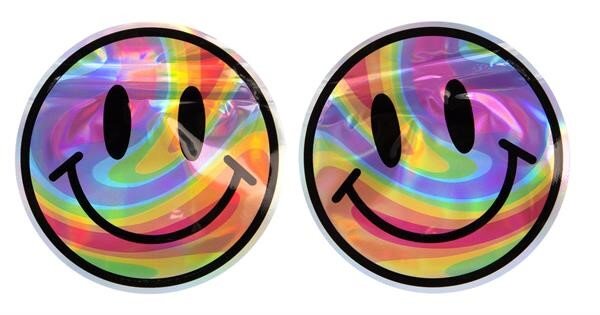 Smellproof Bags / Grips - Smiley - 100x100mm - 100 Stück