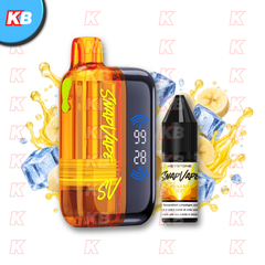 SnapVape Starter Kit | Akkuträger + Leerpod + 1x E-Liquid Banana Ice (20mg/ml)