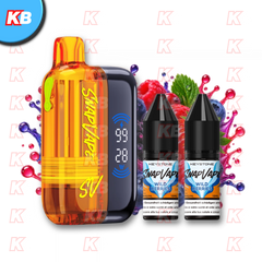 SnapVape Starter Kit | Akkuträger + Leerpod + 2x E-Liquid Wild Berries (20mg/ml)