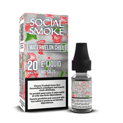 Social Smoke Liquids 20mg, Watermelon Chill