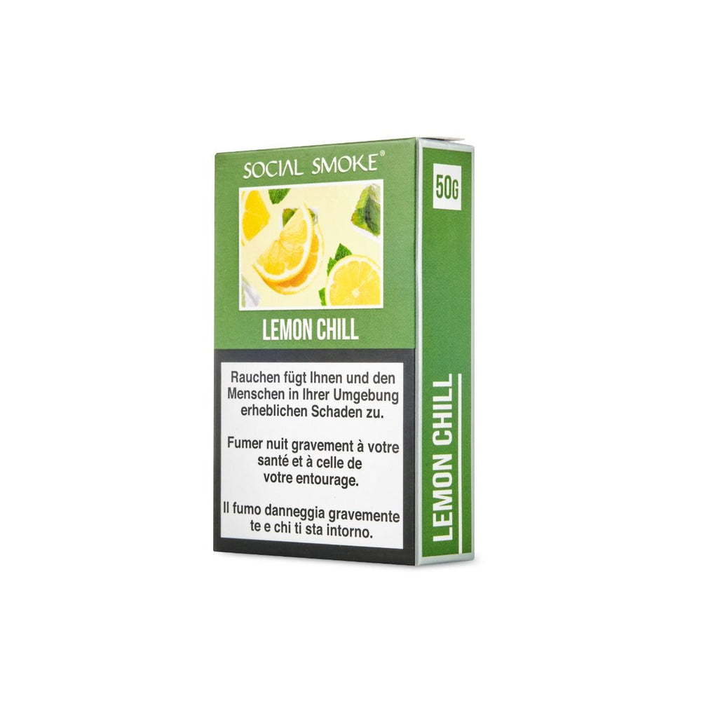 10 x Social Smoke Lemon Chill 50g