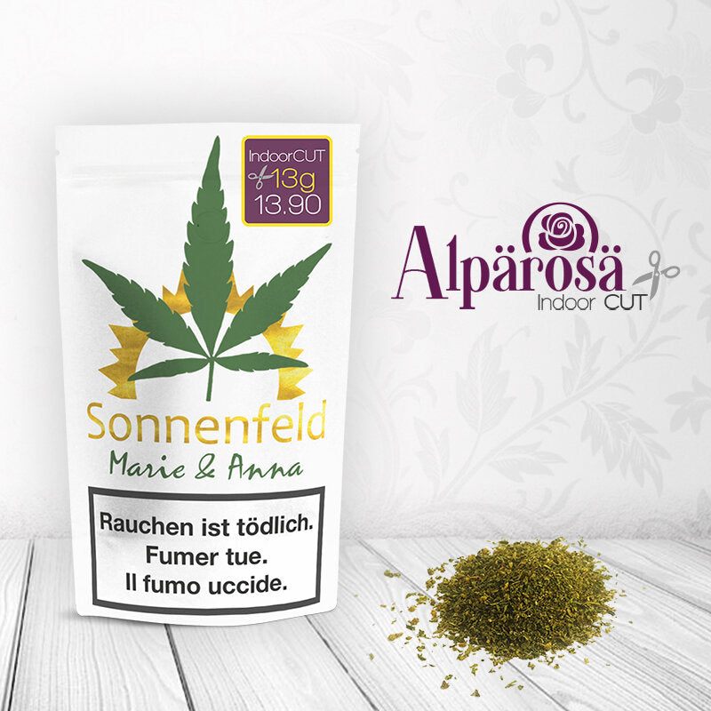 Sonnenfeld - Alpärosä Indoor CUT - 13g