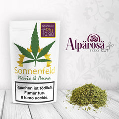 Sonnenfeld CBD - Alpärosä Indoor CUT 13g