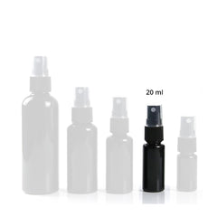 Sprühflasche FineDust Zerstäuber Black, 20 ml