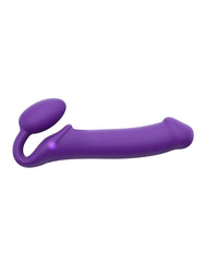 Strap-On-Me – Biegsamer Strap-On-Vibrator mit Fernbedienung Größe XL – Violett