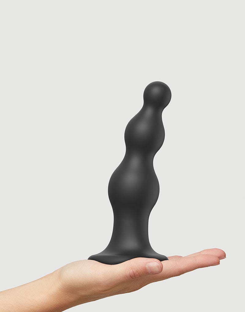 Strap-On-Me - Dildo Plug Beads Größe XL - Schwarz