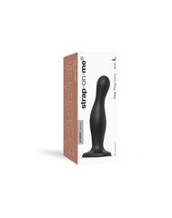 Strap-On-Me - Dildo Plug Curvy Größe L - Schwarz
