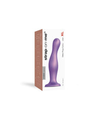 Strap-On-Me - Dildo Plug Curvy Größe XL - Metallic Lila