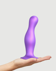 Strap-On-Me - Dildo Plug Curvy Größe XL - Metallic Lila