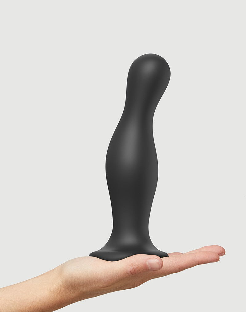 Strap-On-Me - Dildo Plug Curvy Größe XXL - Schwarz