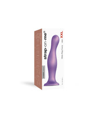 Strap-On-Me - Dildo Plug Curvy Größe XXL - Metallic Lila