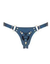 Strap-On-Me - Harnais Simili Generous - Blau