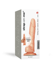Strap-On-Me - Realistischer Sliding Skin Dildo Größe S - Nude