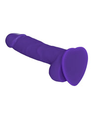 3: Strap-On-Me Soft Realistic Dildo Purple Size L