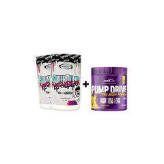 Super Pump Aggression - 420g - Bubblegum Geezer x2 + Pump Drive - 300g - Pineapple FREE
