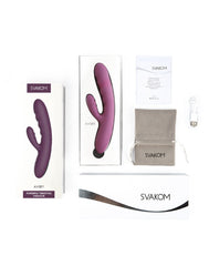 SVAKOM - Avery - Thrusting Rabbit Vibrator - Violett