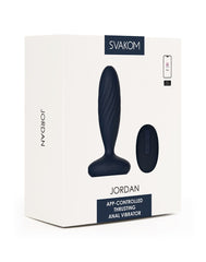 SVAKOM - Jordan - Anal Vibrator App Gesteuert - Marineblau