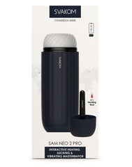 SVAKOM - Sam Neo Pro Connexion Series - Interactive Masturbator - Blau