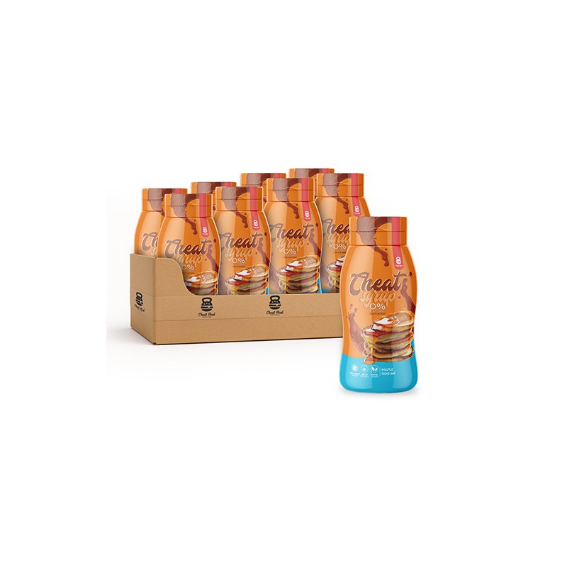 Syrup 0% - 500ml - Maple x12