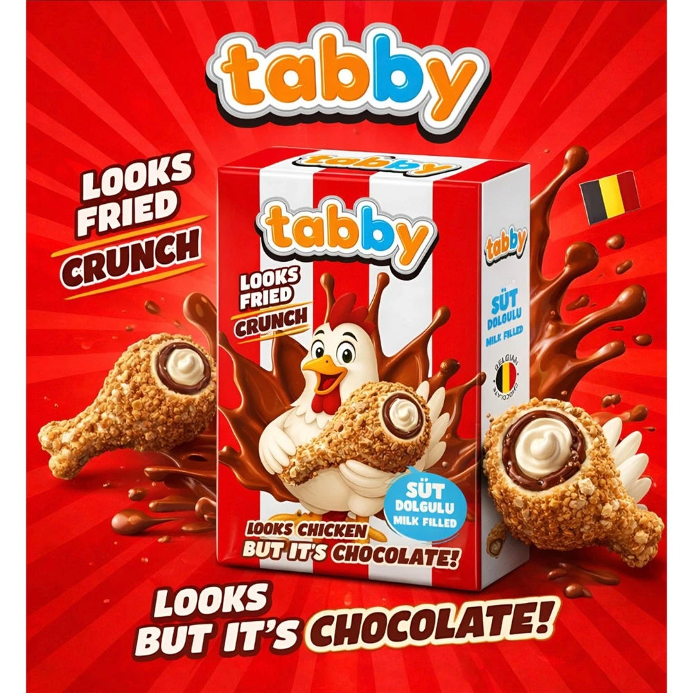 Tabby Chicken Wings Schokolade 48g
