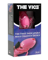3: The Vice - Keuschheitskäfig Mini V2 - Pink