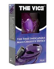 The Vice - Keuschheitskäfig Standard - Violett