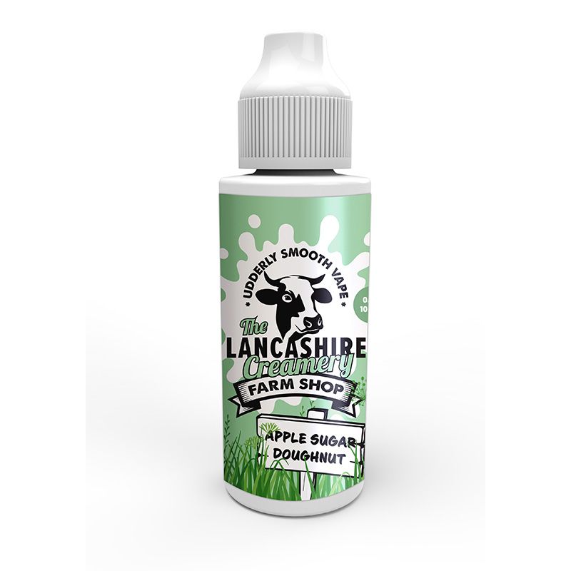 The Lancashire Creamery - Farm Shop - Apple Sugar Doughnut - 100ml - Shortfill