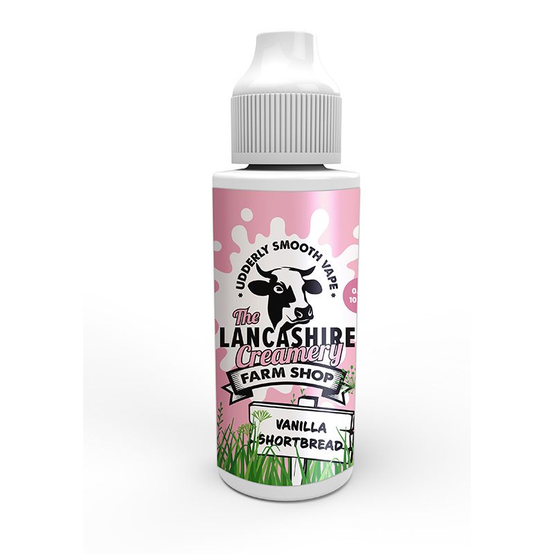 The Lancashire Creamery - Farm Shop - Vanilla Shortbread - 100ml - Shortfill
