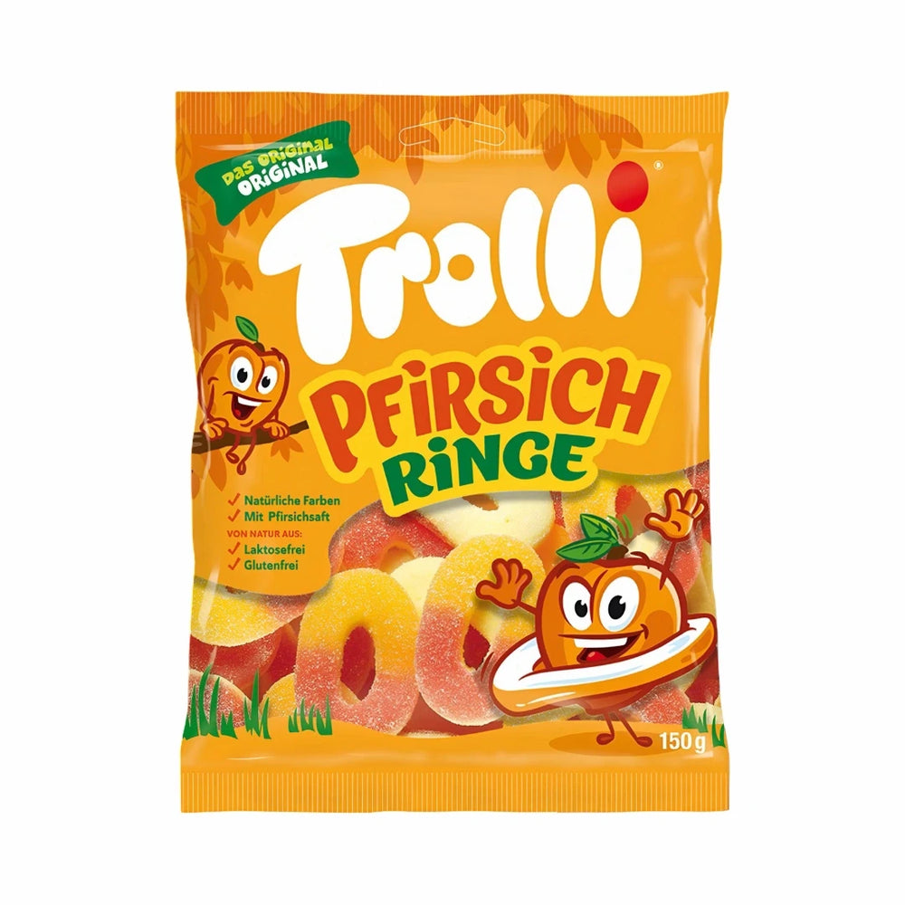 Trolli Pfirsich Ringe 150g