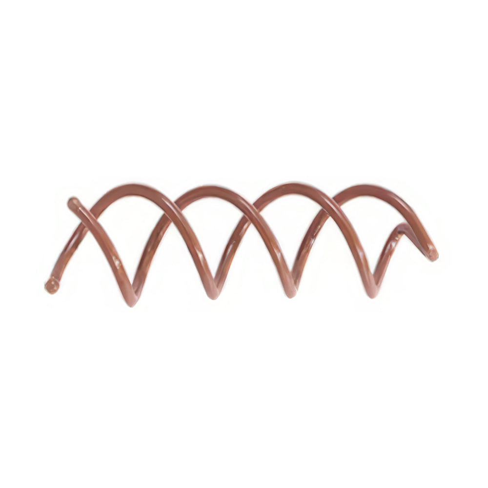 Twister Dutt Spiral Haarnadel, 5er-Set, braun