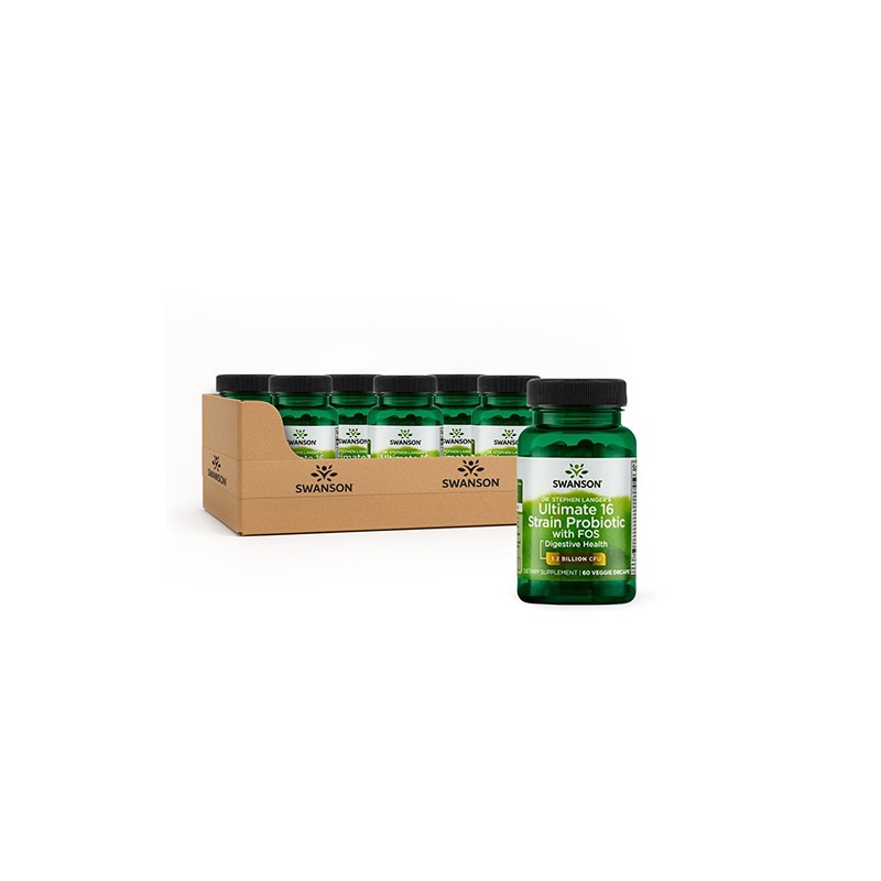 Ultimate 16 Strain Probiotic with Fos - 60vcaps x30