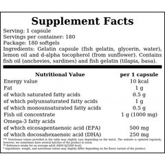 Ultra Omega-3 - 180softgels