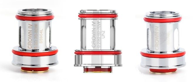 4 x Uwell CROWN 4 Coil