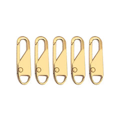 Universa Zipper Öse X1, 5er-Set, gold
